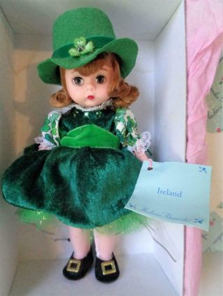 1998 Madame Alexander Ireland Irish Wendy 8 " Doll With Tag 24140