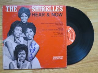 Shirley Alston Reeves (owens) Of The Shirelles Signed Here & Now 1965 Record