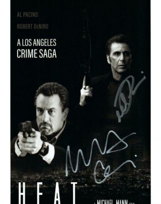 Robert Deniro Al Pacino Signed 8x10 Photo Picture Autographed With