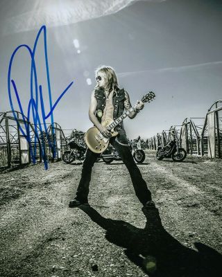 Gfa Whitesnake Dio Guitarist Doug Aldrich Signed 8x10 Photo Proof A7