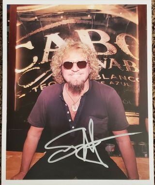 Sammy Hagar (van Halen/montrose) Signed/autographed 8x10 Photograph