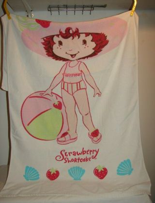 Bandai Strawberry Shortcake Large Beach Towel