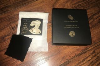 2016 Gold Walking Liberty Centennial Half Dollar Commemorative Coin Set