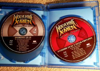 SIGNED Wolverine and the X - Men: Complete Series Blu - ray - Steve Blum - Tom Kane 2