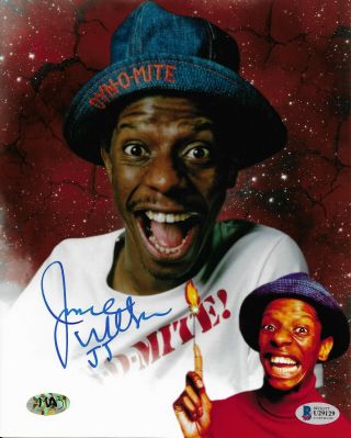 Jimmie Walker Bas Signed 8x10 Photo Autographed Good Times Jj Dyn - O - Mite