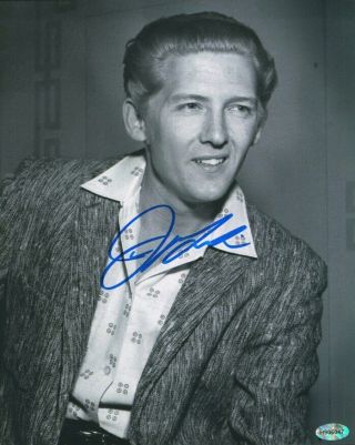 Jerry Lee Lewis Hand Signed 8x10 Autographed Photo With