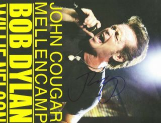 John Cougar Mellencamp autographed concert poster Hurts So Good 3