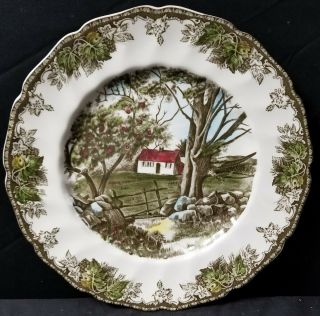 Johnson Brothers The Friendly Village Stone Wall Dinner Plate 10.  5 "