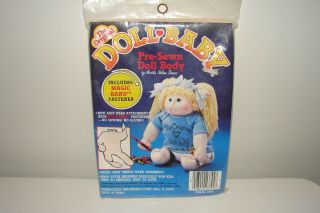 The Doll Baby Body Pre Sewn Body For Custom Dolls Fibre Craft Nos