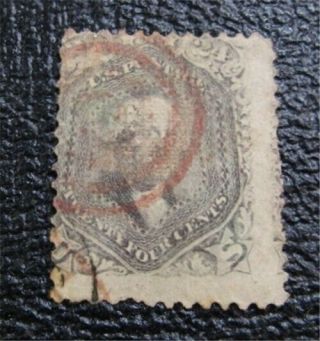 Nystamps Us Stamp 99 $1800 Red Cancel Grill