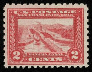 Scott 402 2c Panama - Pacific Exposition 1914 Nh Og Never Hinged Well Center