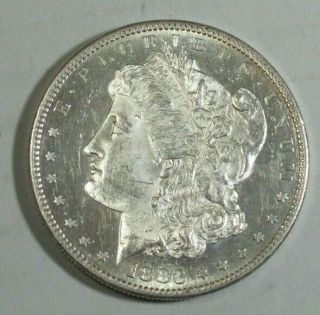 1883 - S Morgan Silver Dollar,  Choice Au,  Fully Proof Like Pl Fields,  Outstanding