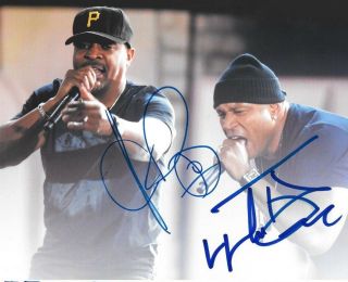 Ll Cool J And Chuck D Legandary Signed Autographed 8x10 Photo Music Rap