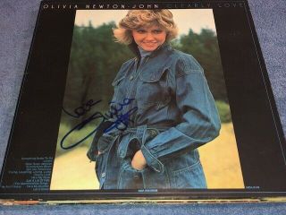 Olivia Newton - John Signed Autographed Clearly Love Record Album Lp