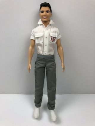 Texas A & M University Barbie Ken Doll