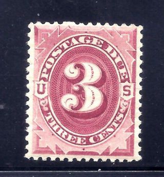 Us Stamps - J24 - Mnh - 3 Cent 1891 Postage Due Issue - Cv $180