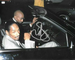Snoop Dogg Rap Hip Hop Signed Autographed 8x10 Photo Tupac Music Star