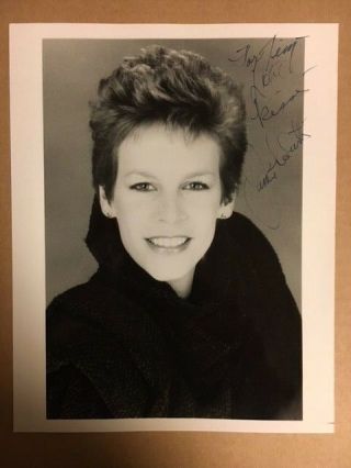 Jamie Lee Curtis Stunning 8x10 Signed Photo House