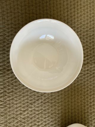 Set Of 6 Mikasa Antique White Bone China Bowls