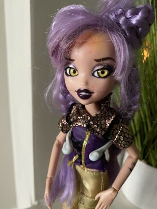 Bratz Bratzillaz House Of Witches Yasmina Clairvoya Doll Purple Hair 2012 Mga