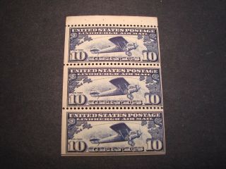 Us Stamp Scott C10a Lindbergh 