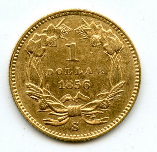 Gold 1856 - S/S Type 2 US Dollar | XF Details 2