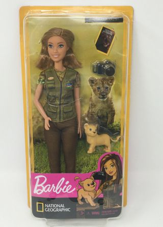 Career Barbie National Geographic Photojournalist Doll You Can Be Anything