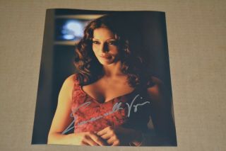 Emmanuelle Vaugier Signed Autograph 8x10 In Person Lost Girl