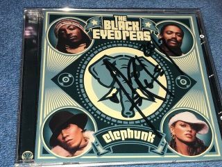 Fergie Signed Autographed Black Eyed Peas Elephunk Cd Booklet