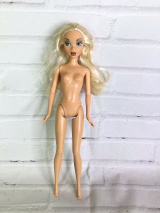 1999 Mattel My Scene Kennedy Barbie Doll Nude Blonde Hair Blue Eyes For Ooak