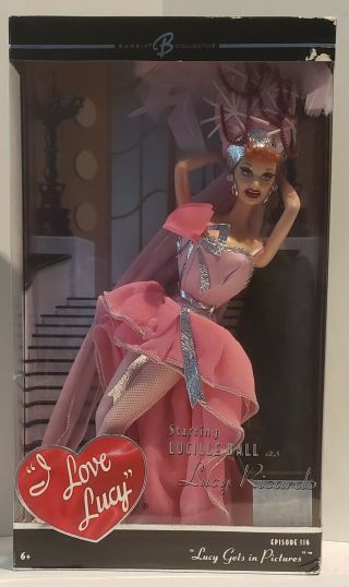 2006 Barbie Starring Lucille Ball As Lucy Ricardo I Love Lucy " Lucy Gets In