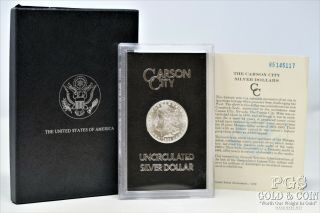 1885 - Cc Morgan $1 Silver Dollar Unc Carson City Gsa Us Silver Coin,  Box 19915
