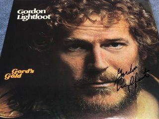 Gordon Lightfoot Signed Autographed Gord 