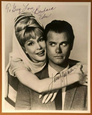 " I Dream Of Jeannie " Vintage Double Signed (in - Person) Autographed 8x10