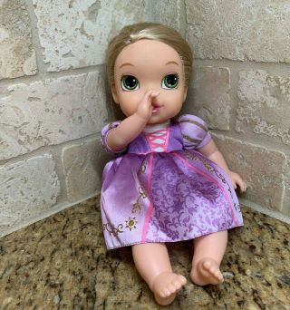 My First Disney Princess Tangled Rapunzel Baby Plush/stuffed Doll W/ Vinyl 12
