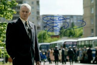 Stellan Skarsgard Signed Autograph Chernobyl In Person 8x12 With Avengers