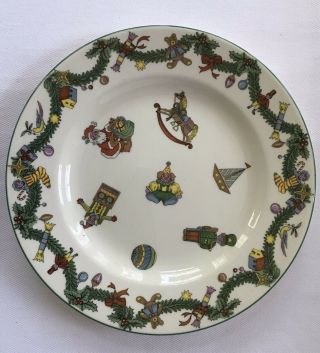 Christmas Toys Spode Child’s Plate - Numbered 38 - England “excellent ” S3636 Y