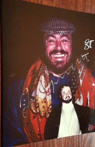. Luciano Pavarotti - Italian Opera Tenor - Signed Autographed 8 X 10 He 