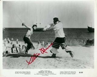 Steve Reeves Signed Autographed 8x10 Vintage Photo,  Morgan The Pirate