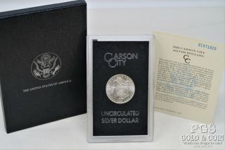 1881 - Cc Morgan $1 Silver Dollar Unc Gsa Hoard Carson City Coin,  Box 19907