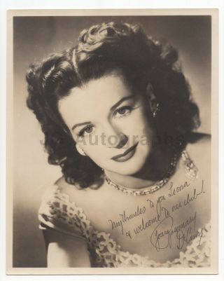 Rosemary Decamp - Radio,  Film,  Television Actress - Signed 8x10 Photograph