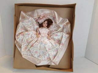 Duchess Doll Vtg 40s - 50s Continental Vanity Girl 720 Sleepy Eye 7.  5 " Doll & Box