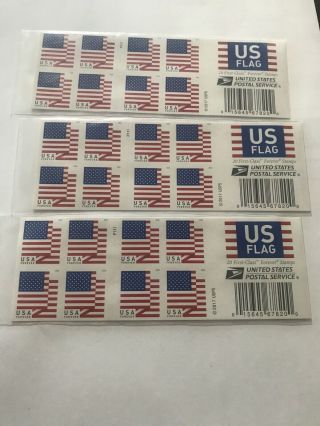 240 Usps Us Flag Forever Stamps 2018