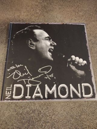 Neil Diamond Signed Autograph 2005 World Tour Program Autographed