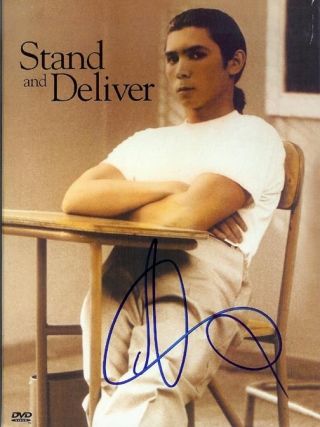 Andy Garcia Signed Autographed Stand And Deliver Dvd Sleeve