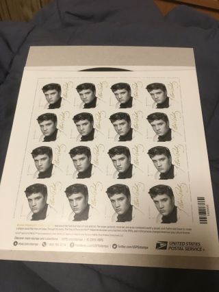 Usps Elvis Presley Stamps 8 Sheets (96 Forever Stamps)