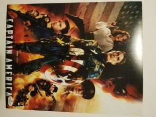 Chris Evans - Captain America Autographed 8x10 W/