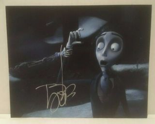 Johnny Depp,  The Corpse Bride Signed 8x10 Photo - With