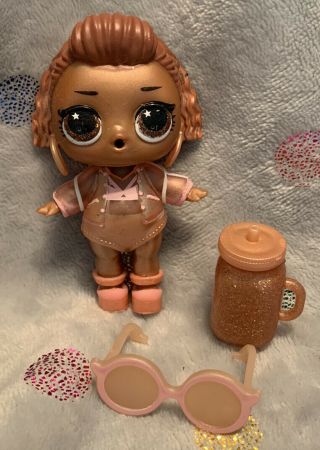 Lol Surprise Limited Edition Doll Instagold Outfit Glasses Bottle & Doll