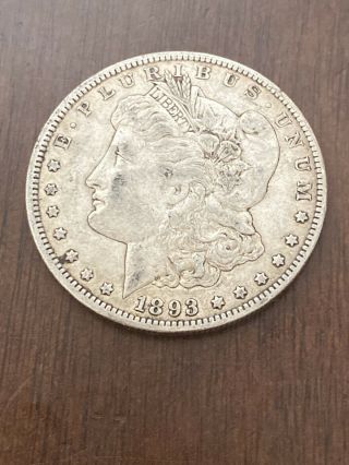 Carson City 1893 - Cc Morgan Silver Dollar